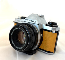 Pentax ME Super + Pentax M 2/50mm, komplett instand gesetzt, technisch neuwertig