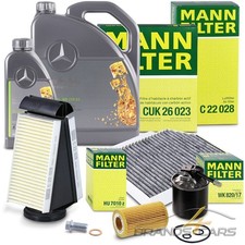 MANN INSPEKTIONSPAKET FÜR MERCEDES C-KLASSE W205 GLC X253 C253 200-d 220-d 250-d