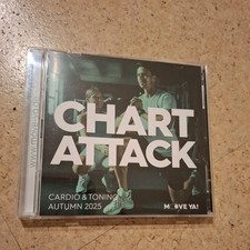 Doppel-CD Move Ya CHART ATTACK Autumn 2025 Cardio & Toning Aerobic 2CDs