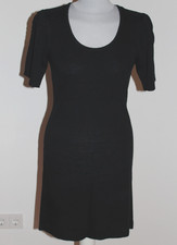 Strickkleid, schwarz, Größe