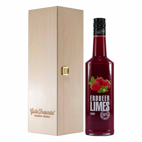 Blume erdbeer limes likör mit - blume, erdbeer-limes