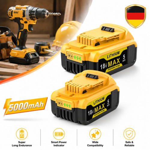Stk 18v 20v 5ah 5000mah - 2, stk.