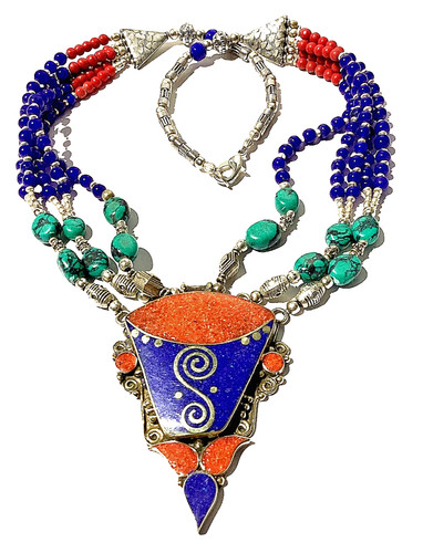 Lapislazuli koralle türkis - lapislazuli,,