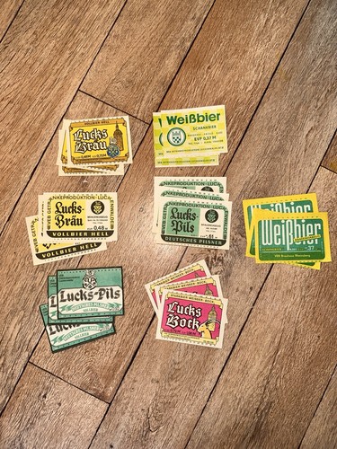 Original ddr bieretiketten 3 - bieretiketten, 7*3