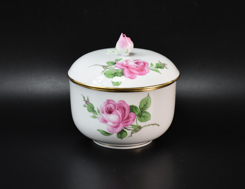 Meissen porzellan deckeldose - meissen,