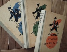 Sven Hedin * Von Pol zu Pol * 3 Bände  1942