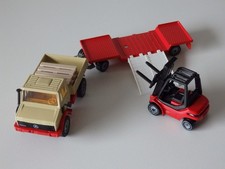 Siku 2522  Unimog  U 1500  mit Linde H30  Gabelstapler (1985-2000)