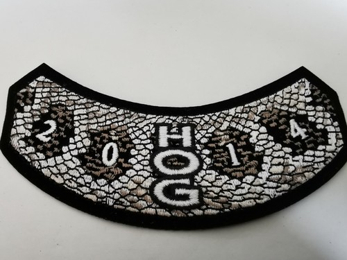 Harley davidson hog aufnäher - hog,
