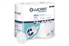 Lucart  AQUASTREAM 4 - Selbstauflösendes Toilettenpapier für Camping und Boot WC