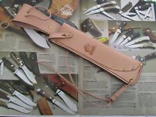 PUMA Messerscheide Solingen für PUMA Bowie Messer 6376. Alte Form. Kopf Rechts.