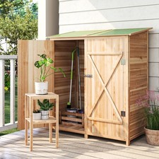 Outsunny Gartenschrank Holz