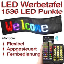 LED Laufschrift Werbetafel Display Werbung Panel Anzeigefeld Flexible Bildschirm