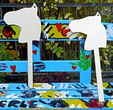 Minkaklecks  Anhänger Holz