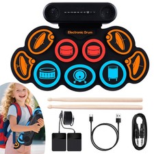 9 Pad Schlagzeug Trommel