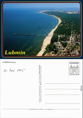 Ansichtskarte lubmin luftbild - lubmin,