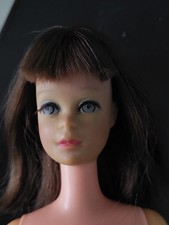 Francie Barbie doll 1966 brünett, blaue Augen mit Fehlern