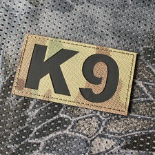 Canine lasercut patch - k9,