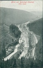 Ansichtskarte Bahnhof Oberhof