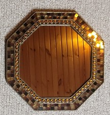 Kerzenteller aus Glas mit Glassteinen im Tiffany-Stil von PartyLite