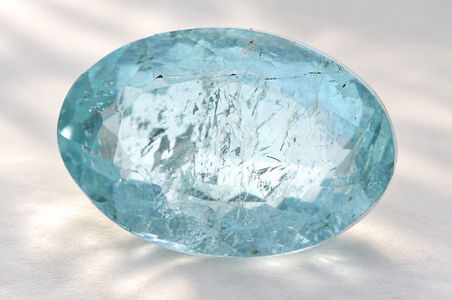 Aquamarin 09 - (blauer, beryll)