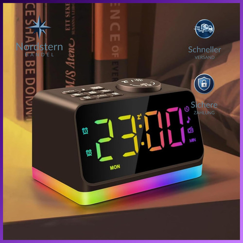 Digitaler radiowecker - digitaler,