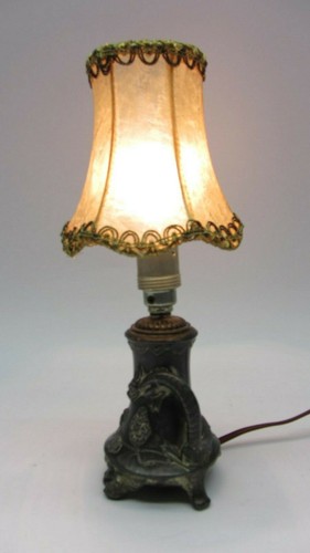 Zinn lampe vasenlampe - zinn,
