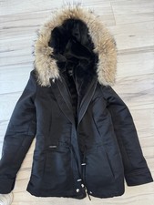 Welovefurs Parka Modell Petite Gr. S Schwarz