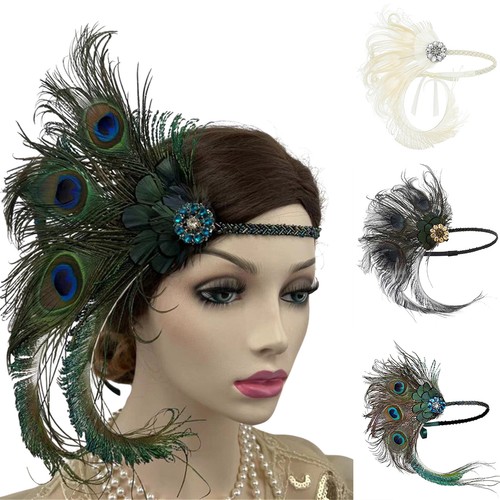 Pfauenfeder kristall blume - pfauenfeder,