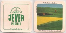 Jever - alter Bierdeckel "Wie