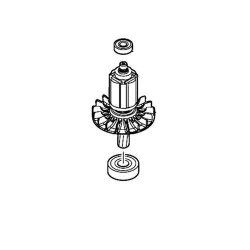 Makita 510450 rotor anker - 510450-6,
