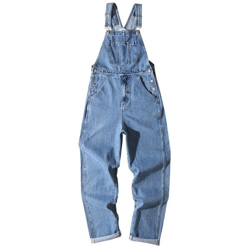 Herren denim latzhose - latzhose, overall