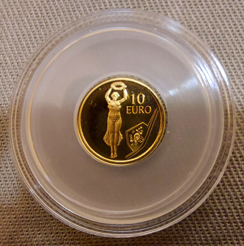 Luxemburg euro gëlle fra - luxemburg, 10