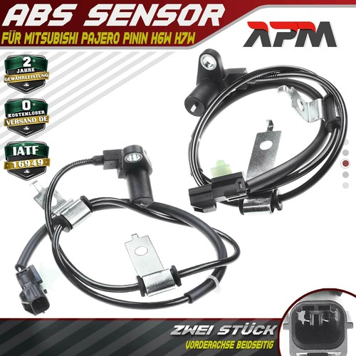Abs sensor raddrehzahl - 2x,