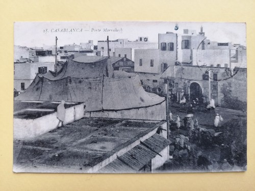 Cpa afrika marokko casablanca - afrika,