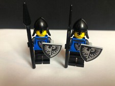 Lego 2x Adlerritter Black Falcon Falkenritter Knights  Ritter Figuren mit Schild