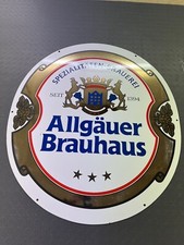 riesiges Emailschild Allgäuer