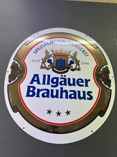 Riesiges emailschild allgäuer - riesiges,