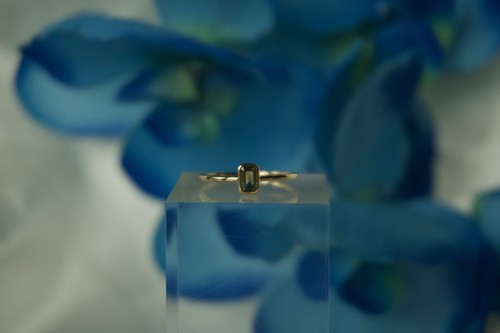 Saphir ring 585er - 585er, damen