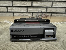 vintage AUDIOVOX 40WATTS Sound EXPLODER Verstärker KFZ Bass boost