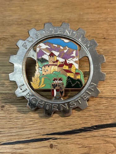 Alte plakette fürstentum - alte,
