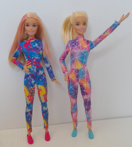 Barbie ski gymnastik puppen - barbie,