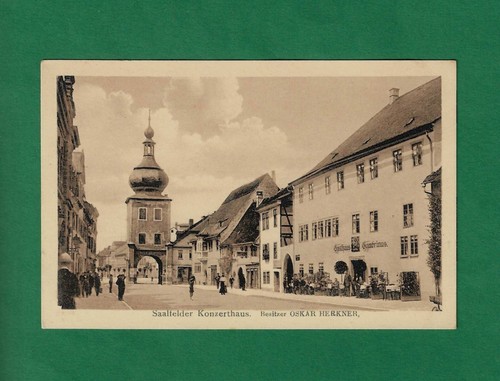 Saalfeld sallfelder - ak, --sallfelder