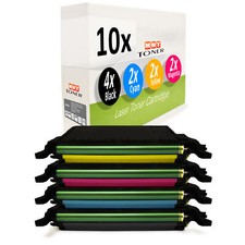 10x Toner f�r Samsung CLP-650-N CLP-600-N CLP-600-NG