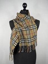 Burberry Unisex Schal Beige Nova Check Karo 155x29 cm
