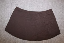 BADE ROCK STRANDROCK BIKINI ÜBERWURF BRAUN UNI GRÖSSE 50 - 52