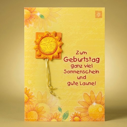 Geburtstagskarte - a4,