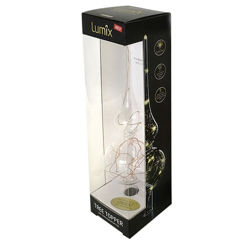 Christbaumspitze mit led - christbaumspitze,