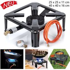 Gaskocher Hockerkocher Economic 8 KW DE/AT mit 150 cm Schlauch + 50m bar Regler.