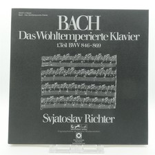Bach Das Wohltemperierte Klavier Vinyl LP Gebraucht sehr gut
