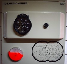 Fahrschulmodell Fahrtenschreiber EG Kontrollgerät voll funktionstüchtig